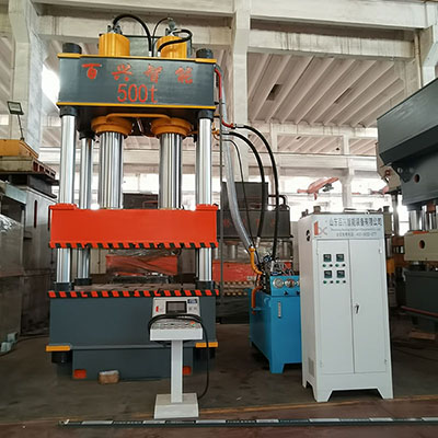 百兴500吨液压机不锈钢水箱液压机