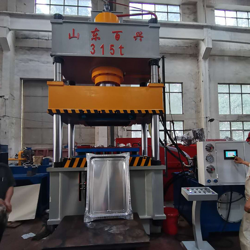 315吨液压机进入客户现场后需要准备的事项