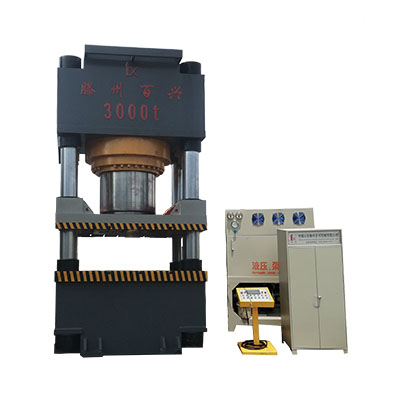 电梯配重块液压机要选用伺服数控系统