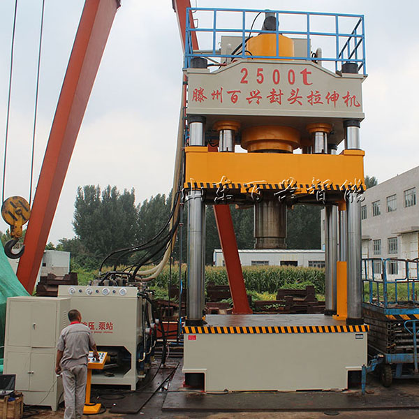 山东百兴封头拉伸机